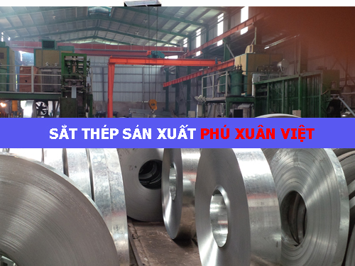 Sản phẩm sắt thép sản xuất